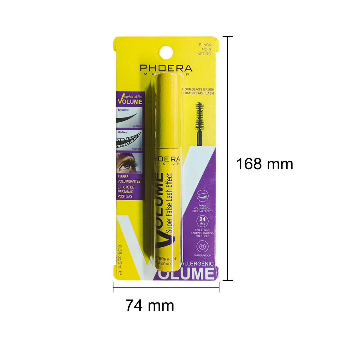 PHOERA Volumizing Waterproof Fiber Mascara