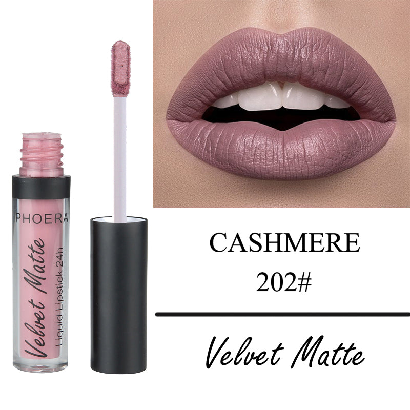 PHOERA Long lasting Velvet Matte Liquid Lipstick