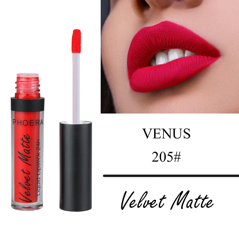 PHOERA Long lasting Velvet Matte Liquid Lipstick