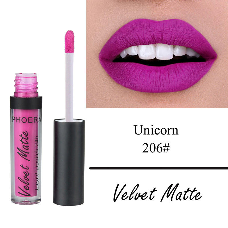 PHOERA Long lasting Velvet Matte Liquid Lipstick