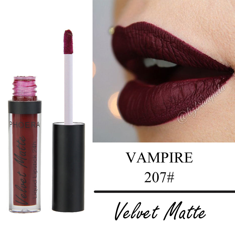 PHOERA Long lasting Velvet Matte Liquid Lipstick