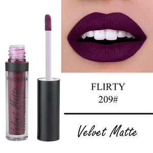 PHOERA Long lasting Velvet Matte Liquid Lipstick