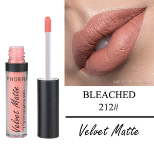 PHOERA Long lasting Velvet Matte Liquid Lipstick